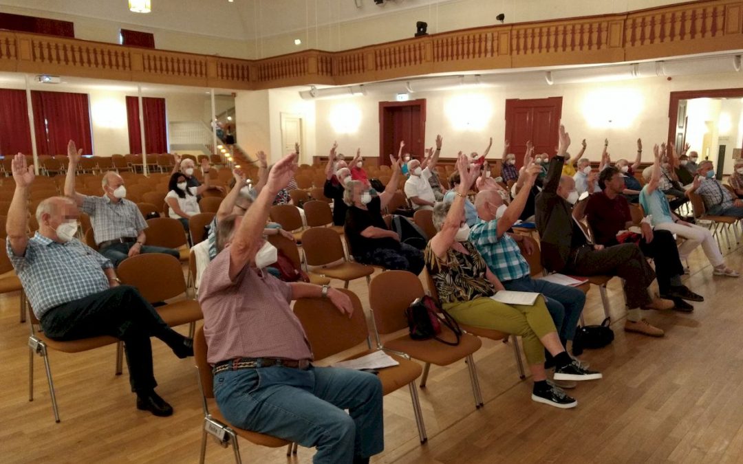 Mitgliederversammlung am 25. April